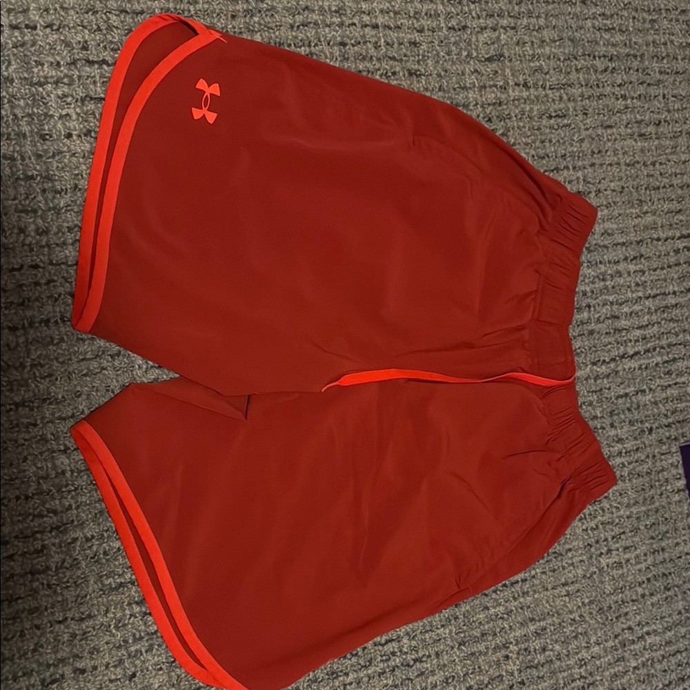 Under Armour Scarlet Performance Shorts